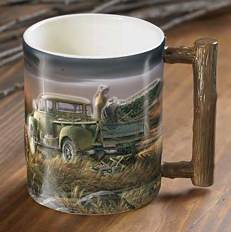 (image for) Patiently Waiting Sculptured Mug